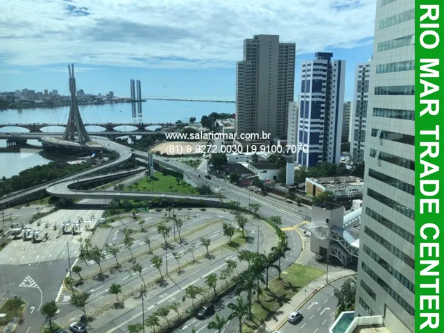 Imagem 1: Sala comercial no Empresarial Rio Mar Trade Center no Pina, Recife-PE: 1 sala, 1