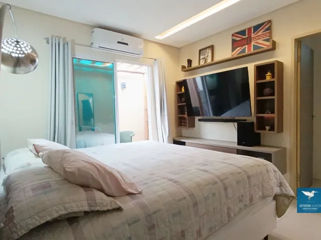 Imagem 12: Casa Plana Solta com Móveis Projetados e Deck com Churrasqueira em Eusébio, Porteira