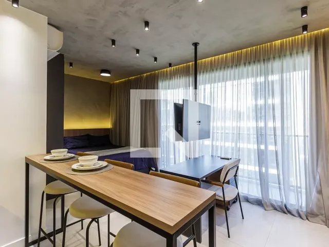 Imagem: A kitnet possui 1 Dormitório, 1 Banheiro, 34m² de Área