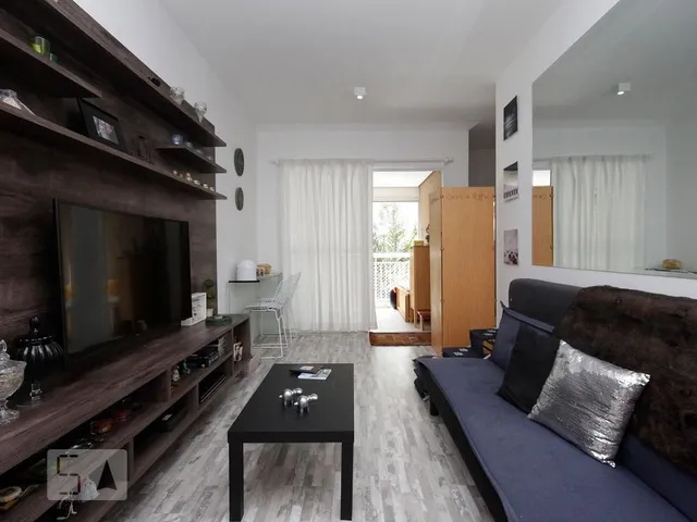 Imagem: O apartamento possui 1 Dormitório, 1 Banheiro, 1 Vaga na