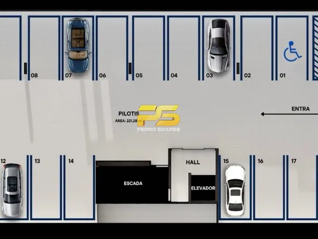 Imagem 2: Flats Intermares, 2 Dormitórios, 1 Suítes, 2 Banheiro, 1 Vaga na Garagem, 60M² De