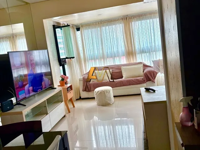 Imagem: O apartamento possui 1 Dormitório, 1 Banheiro, 1 Vaga na