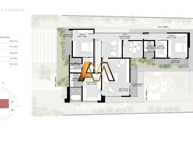 Imagem 11: CASA 4 SUITES E PISCINA EM ALPHAVILLE LITORAL NORTE 3