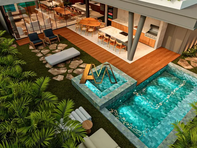 Imagem 4: CASA 4 SUITES E PISCINA EM ALPHAVILLE LITORAL NORTE 3
