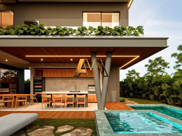 Imagem 10: CASA 4 SUITES E PISCINA EM ALPHAVILLE LITORAL NORTE 3