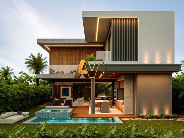 Imagem 7: CASA 4 SUITES E PISCINA EM ALPHAVILLE LITORAL NORTE 3