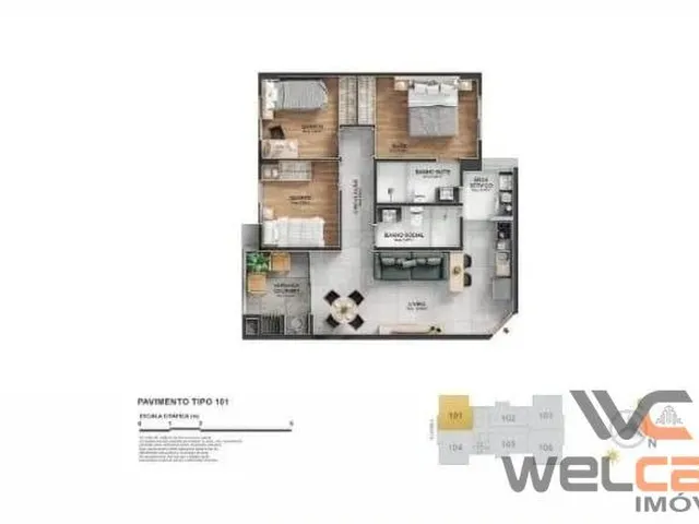 Imagem 9: Apartamento em Zona 06 - Maringá
