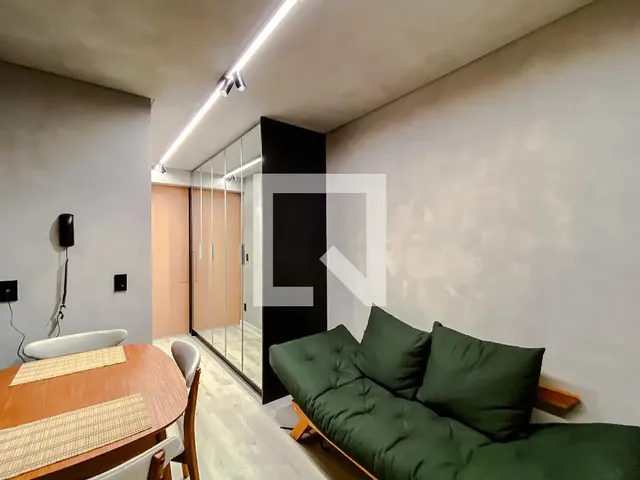 Imagem: A kitnet possui 1 Dormitório, 1 Suíte, 1 Banheiro, 27m²
