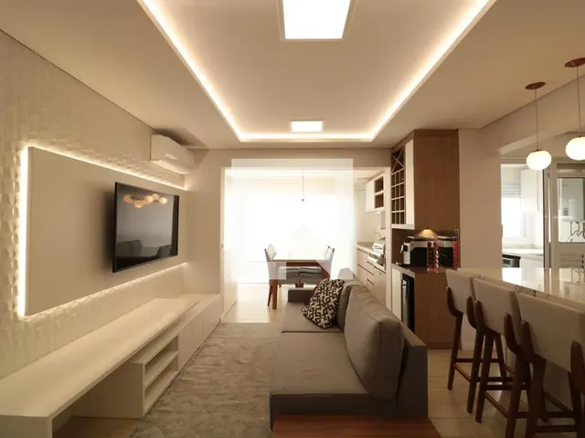 Imagem: O apartamento possui 3 Dormitórios, 1 Suíte, 3 Banheiros,