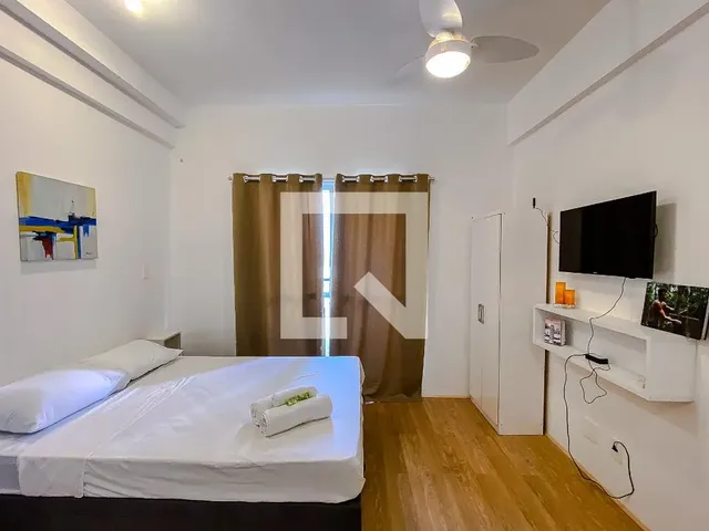 Imagem: A kitnet possui 1 Dormitório, 1 Suíte, 1 Banheiro, 25m²