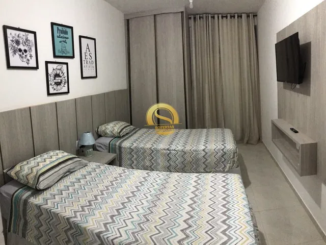 Imagem: O studio possui 1 Dormitório, 1 Suíte, 1 Banheiro, 20m²