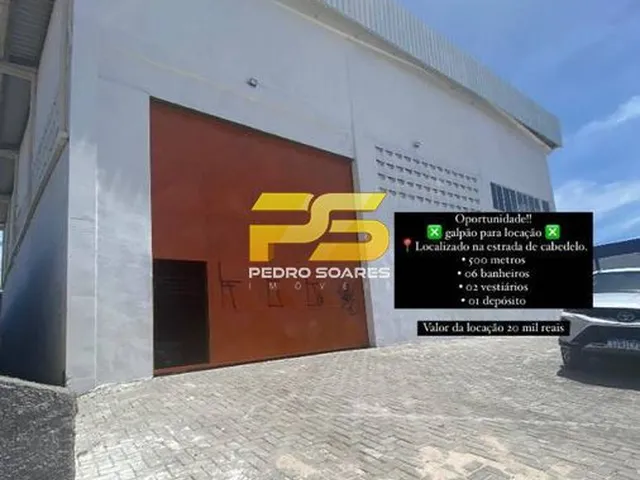 Imagem: Galpão para Locação 500 M² em Cabedelo