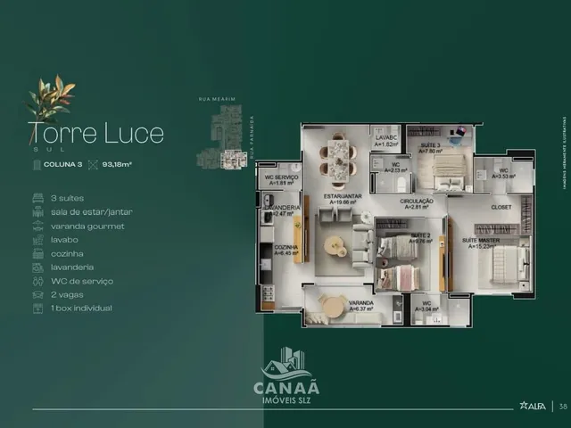 Imagem 12: Lançamento em Ponta do Farol - Giardino - Apartamentos com 4 quartos - 127m²
