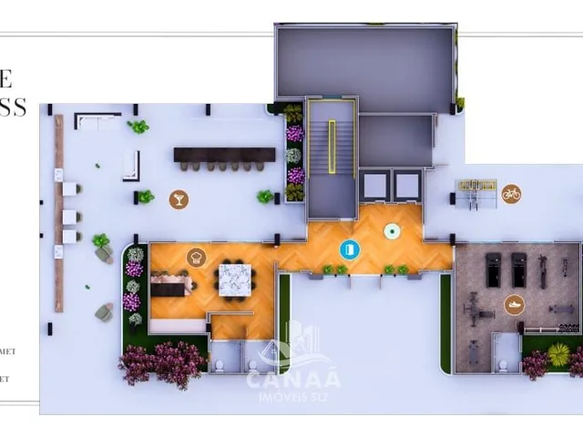 Imagem 4: Lançamento Cond. Cidade de Viena - Olho D'Agua - Aptos com 2 quartos - 61m²