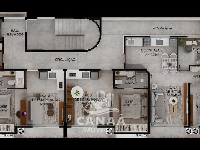 Imagem 11: Lançamento no Jd. Renascença - Ed. Le Noir - Aptos com 2 quartos - 58m² - 1 Vaga