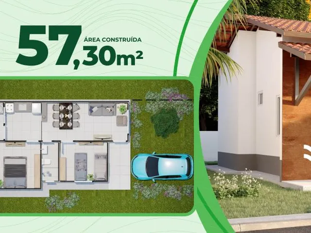 Imagem 8: Vende-se Casa no Cond. Rafaela - Vila Piramide - 2 quartos - Quintal-2 banheiros