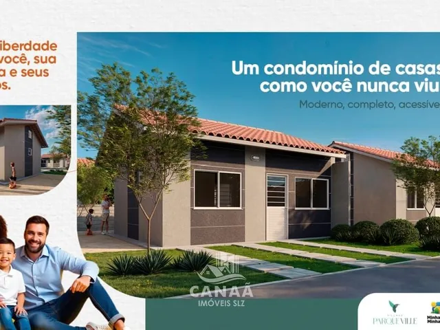 Imagem 4: Lançamento - Vende-se Casas no cond. Parque Ville - 2 quartos - Super Area Lazer