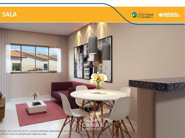 Imagem 6: Vende-se Chave de Casa no Cond. St Estevan II - Laranjal - 2 quartos - Nascente
