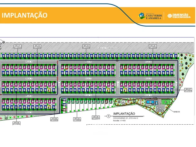 Imagem 14: Vende-se Chave de Casa no Cond. St Estevan II - Laranjal - 2 quartos - Nascente
