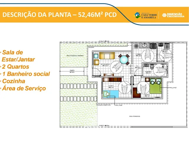 Imagem 15: Vende-se Chave de Casa no Cond. St Estevan II - Laranjal - 2 quartos - Nascente