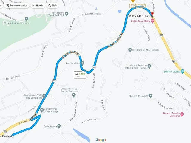 Imagem 2: Terreno em Condomínio, com 673M² para Venda no Bairro de Quebra Frascos, Teresópolis Rj