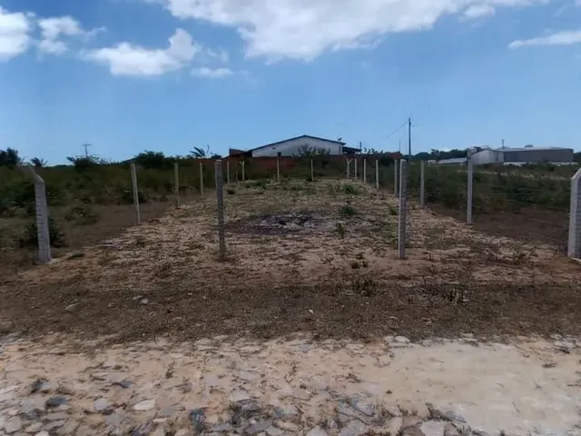 Imagem: Lotes cercados na Praia da Lagoinha, em
