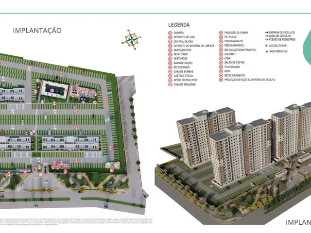 Imagem 13: PORTO DAS MARÉS, lazer completo com 2 quartos e opção de suíte e varanda FF0620