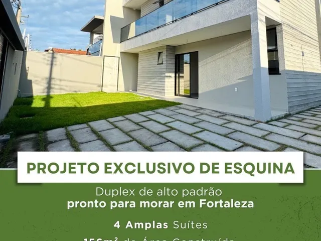 Imagem 2: Casa com 4 suítes e em Fortaleza com entrada facilitada