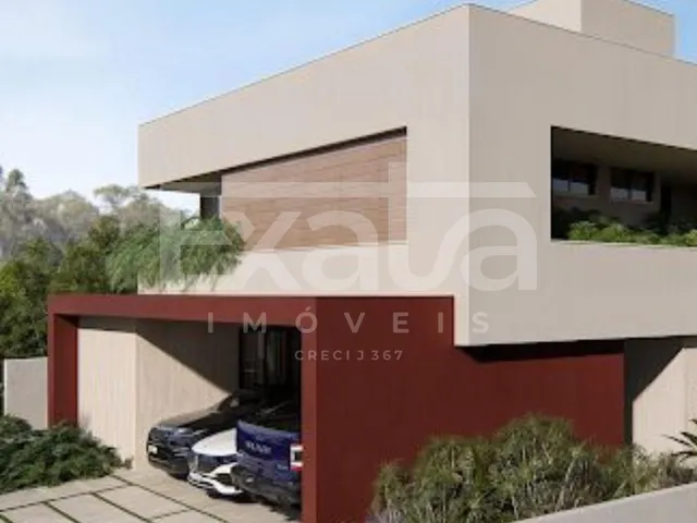 Imagem: A casa em condomínio possui 4 Dormitórios, 4 Suítes, 4 Banheiros