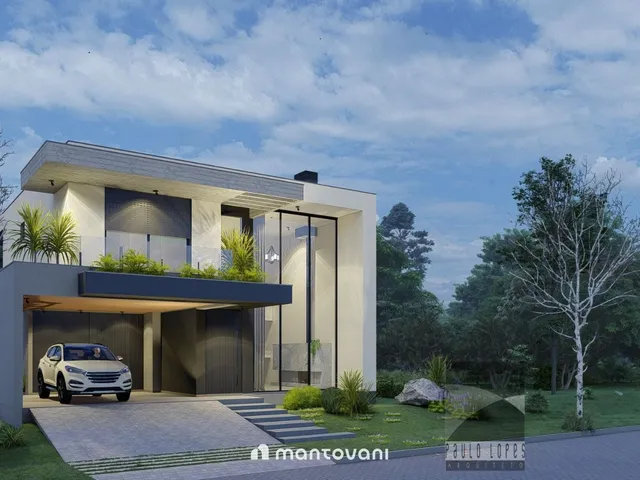 Imagem 12: Casa em construção no Belle Ville – 3 Suítes