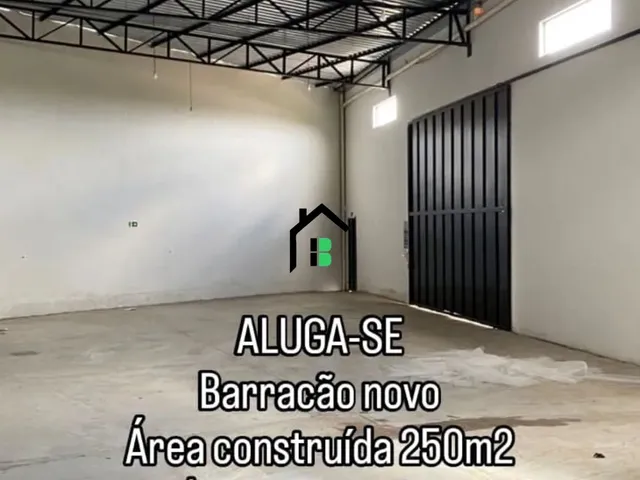 Imagem: Barracão Novo com 250m² no Cidade Nova