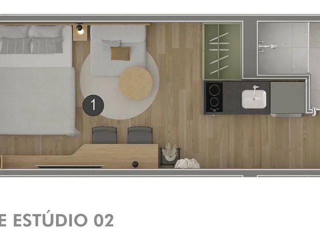 Imagem 10: Apartamento 2 Dormitórios para Venda em Florianópolis - Sc