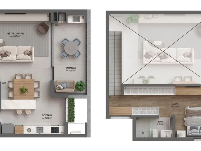 Imagem 8: Apartamento 3 Dormitórios para venda em Florianópolis - SC