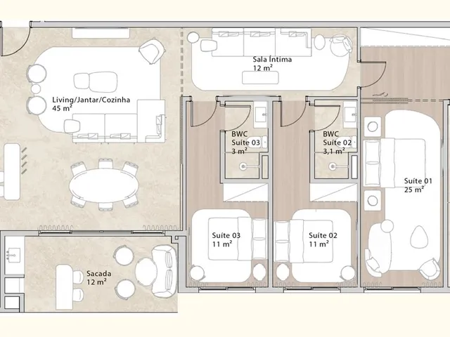 Imagem 7: Apartamento 4 Dormitórios para venda em Florianópolis - SC