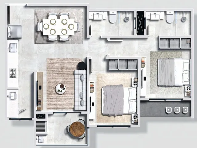 Imagem 6: Apartamento 3 Dormitórios para Venda em Balneário Camboriú - Sc