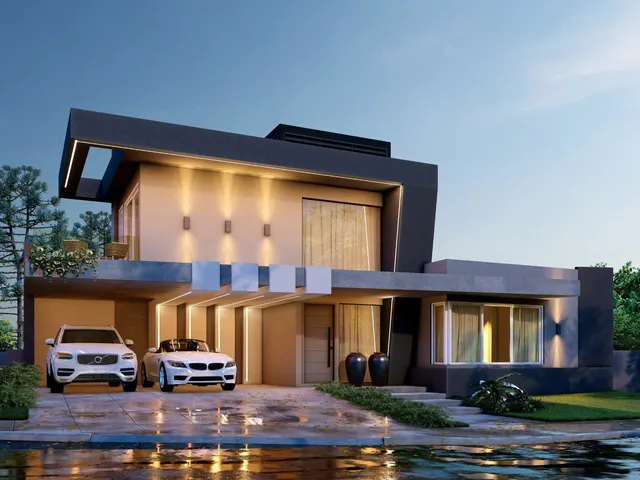 Imagem 2: Casa personalizada com 4 dormitórios à venda sendo 2 suítes, 251.0 m² por - R