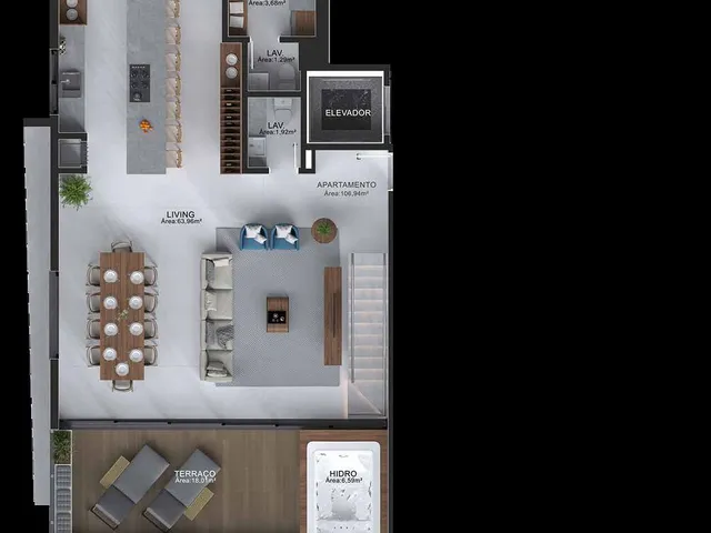 Imagem 9: Apartamento 3 Dormitórios para Venda em Balneário Camboriú - Sc