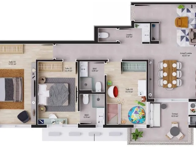 Imagem 12: Apartamento 2 Dormitórios para venda em Florianópolis - SC