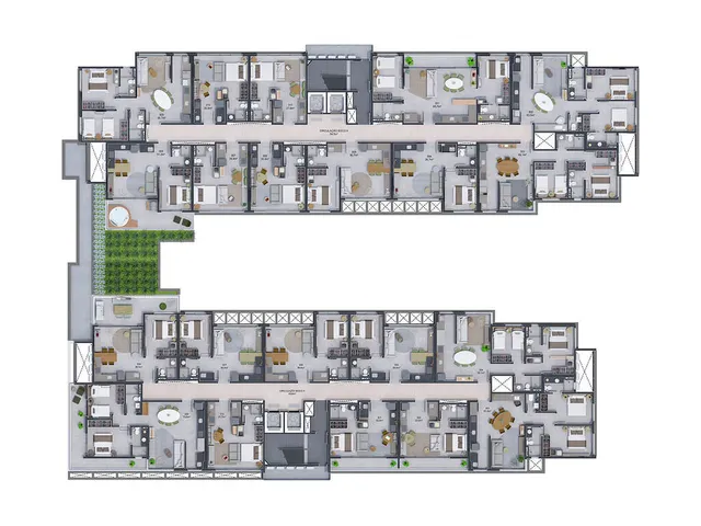 Imagem 2: Apartamento 2 Dormitórios para venda em Florianópolis - SC