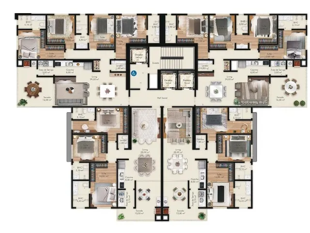 Imagem 3: Apartamento 3 Dormitórios para Venda em Itapema - Sc
