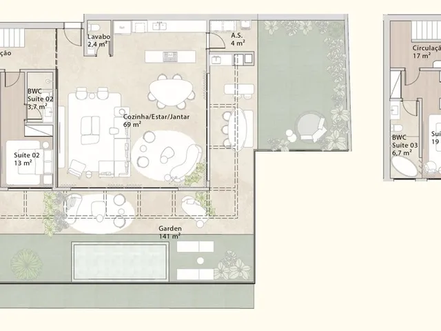 Imagem 13: Apartamento 3 Dormitórios para venda em Florianópolis - SC