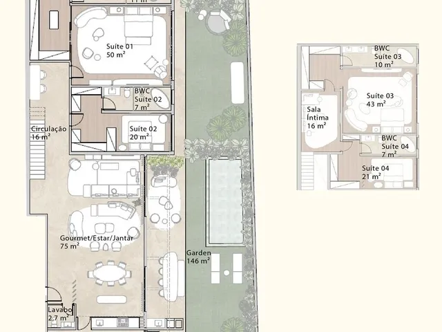 Imagem 14: Apartamento 3 Dormitórios para venda em Florianópolis - SC