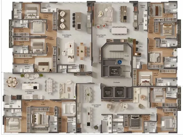 Imagem 6: Apartamento 3 Dormitórios para Venda em Porto Belo - Sc