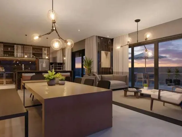 Imagem 2: Apartamento na planta com 2 suítes e 1 vaga de garagem na Praia Brava em Itajaí
