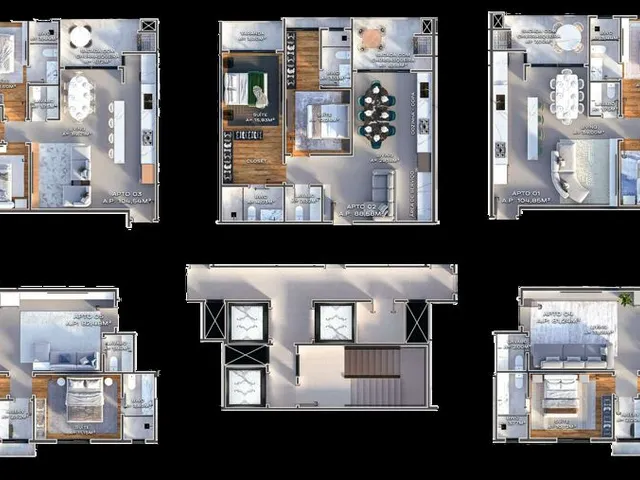 Imagem 3: Apartamento 3 Dormitórios para Venda em Porto Belo - Sc