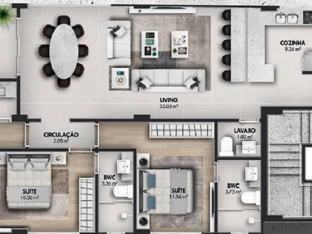 Imagem 3: Apartamento 3 Dormitórios para Venda em Itapema - Sc