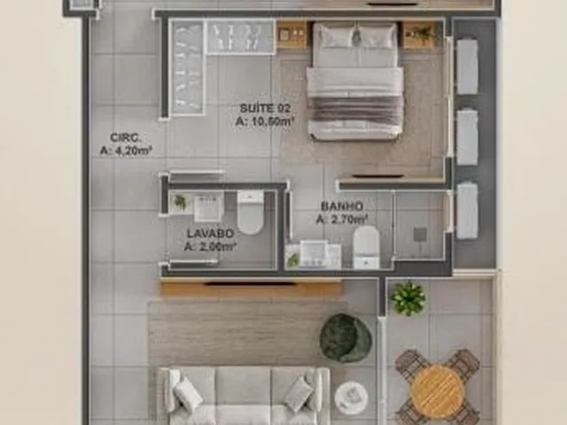 Imagem 14: Apartamento 3 Dormitórios para Venda em Porto Belo - Sc