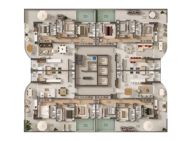 Imagem 2: Apartamento 3 Dormitórios para Venda em Itapema - Sc