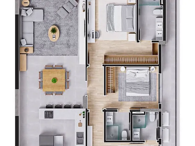Imagem 8: Apartamento 3 Dormitórios para venda em Florianópolis - SC