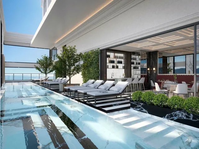 Imagem 10: Apartamento com 4 Dormitórios À Venda Sendo 4 Suítes, 2150.0 M2- Meia Praia - Itapema/Sc